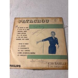 Philips Patachou a L'A.B.C. Vinyl LP Record Joss Baselli Uruguay Pressing Good